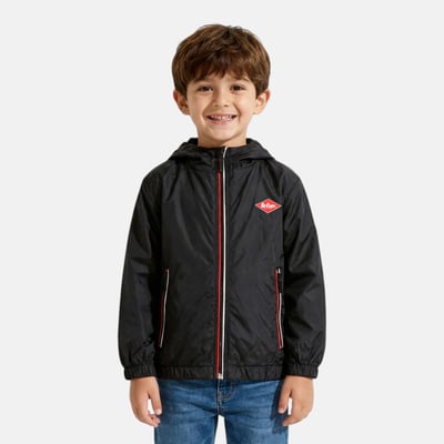 Coupe-vent zippé à capuche, poches zippées OUTDOOR LEE COOPER