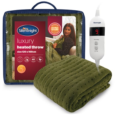 Luxury Heated Throw SILENTNIGHT