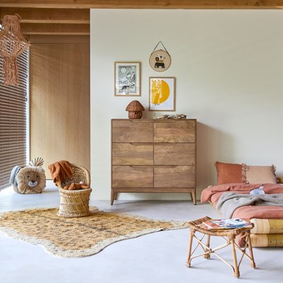 Commode enfant en manguier massif GABRIELLE TIKAMOON