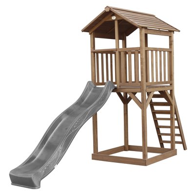 AXI Beach Tower Marron Toboggan Gris AXI HOUSE
