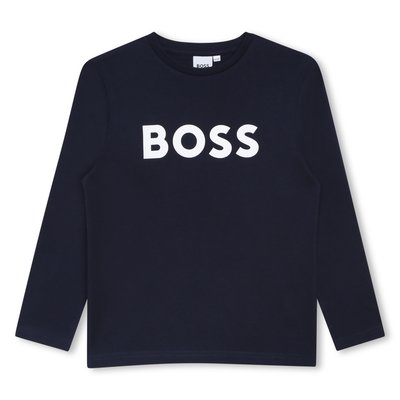 T-shirt manches longues coton BOSS KIDSWEAR