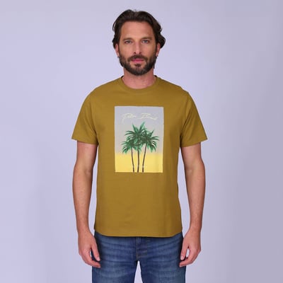 T-shirt palmiers MISE AU GREEN