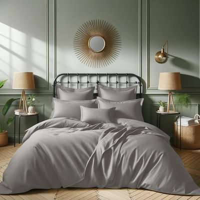 Housse de couette satin de coton JULIA FEBRONIE