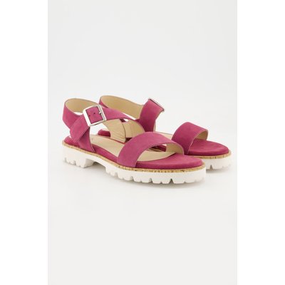 Sandales à talon, daim, larges brides ULLA POPKEN