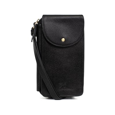 Pochette téléphone avec portefeuille  Stop RFID  Cuir BASTILLE HEXAGONA