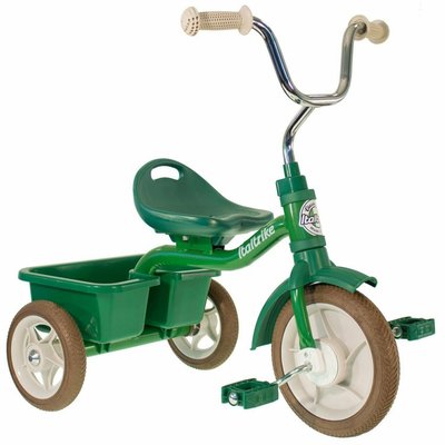 Tricycle vert 10 transporter 2/5 ans ITALTRIKE