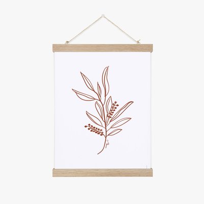 Naturae, affiche seule 30x40cm COTTON BIRD