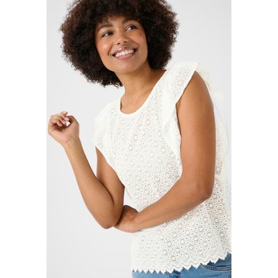 Blouse sans manches CRYsa CREAM
