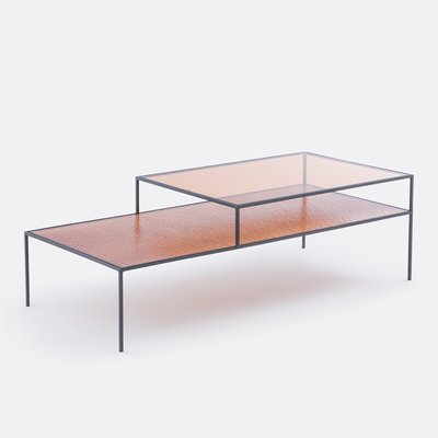 Salontafel met dubbel tafelblad in glas Erita LA REDOUTE INTERIEURS