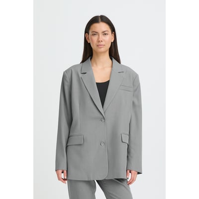 Blazer classique, fermeture deux boutons, coupe droite ICHI