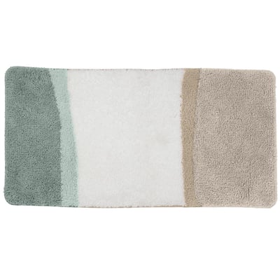 Tapis de bain déco tricolore HORIZON GUY LEVASSEUR