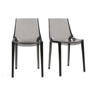 Chaises design empilables intérieur - extérieur (lot de 2) YZEL MILIBOO