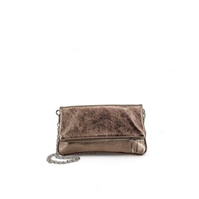 Sac pochette en cuir grainé ROXANE OH MY BAG