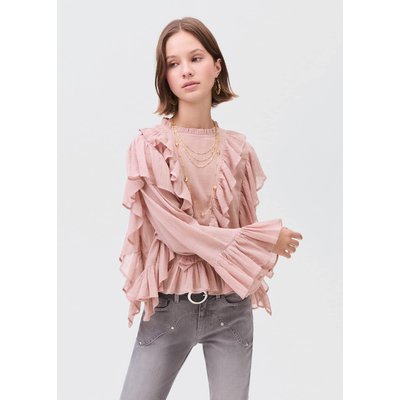 Blouse volants MANGO TEEN