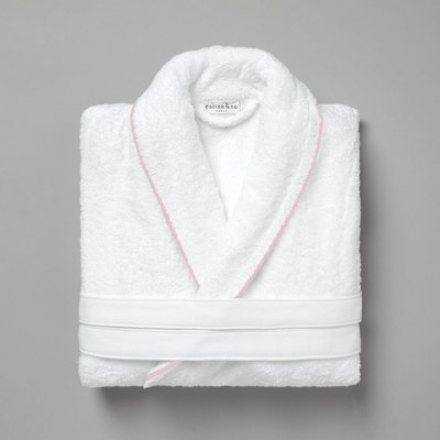 Peignoir en coton bouclette col châle collection GRAND HOTEL COTTON & CO