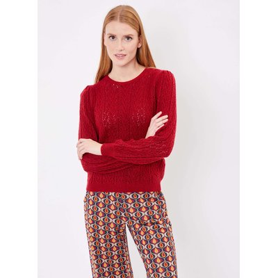 Pull maille fantaisie uni IZE PRINCESSE NOMADE
