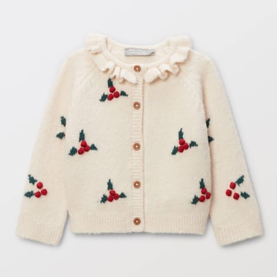 Cardigan tricot brodé BOUT'CHOU
