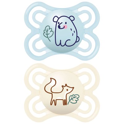Lot de 2 sucettes Perfect 2-6 mois MAM