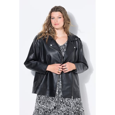 Veste de motard longue et oversize STUDIO UNTOLD