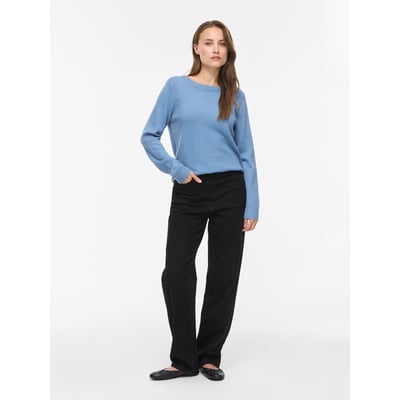 Pull col rond en fine maille VILA