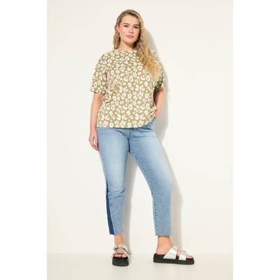 Jean mom taille haute avec gousset latéral. STUDIO UNTOLD