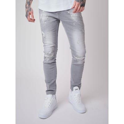 Jean Skinny effet usé et gratté PROJECT X