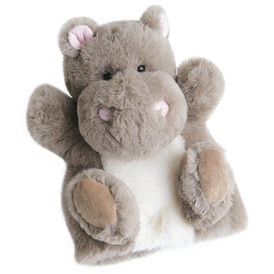 Marionnette à main Hippo 25 cm HISTOIRE D'OURS