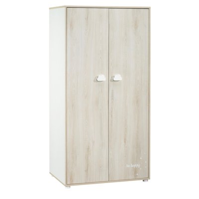 Armoire 2 portes en bois BABY PRICE