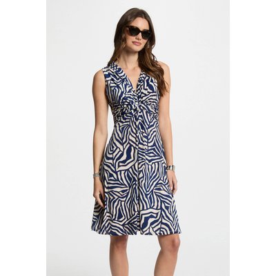 Robe courte ajustée imprimée MORGAN