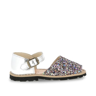 Sandales en cuir FRAILERA BOUCLE PAILLETTES MINORQUINES