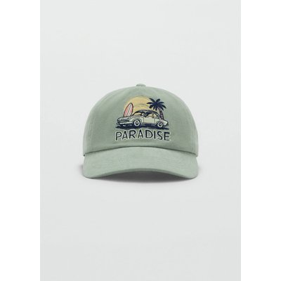 Casquette en imprimé tropical MANGO KIDS