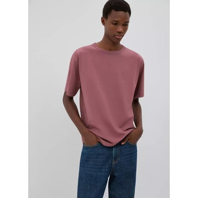 T-shirt coton manches courtes MANGO TEEN