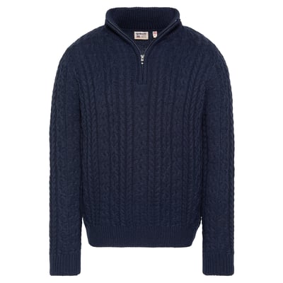 Pull camionneur en maille torsadée SCHOTT