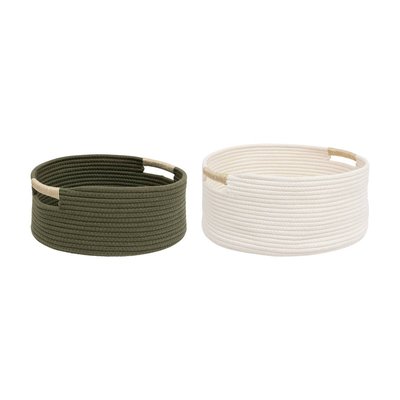 Lot de 2 paniers TROPICAL BOUDOIR ATMOSPHERA
