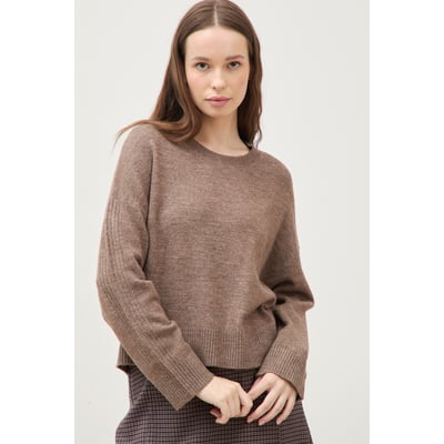 Pull col rond manches longues BONOBO