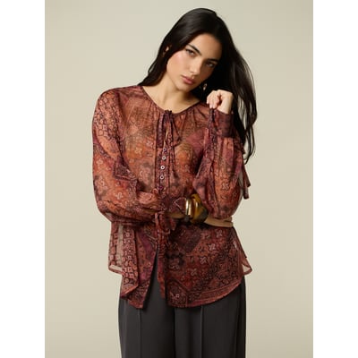 Chemise avec nœud OLTRE