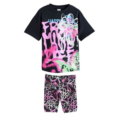 Short cycliste et t-shirt ensemble NEXT