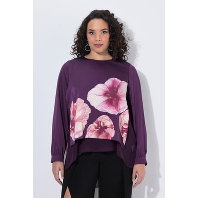 Blouse en mousseline doublée ULLA POPKEN