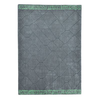 Tapis tissé main en PET recyclé pour l'intérieur et l'extérieur - Kyoto THEKO