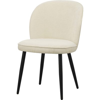 Chaise design  pieds noirs assise confortable salon RECOLLECTION