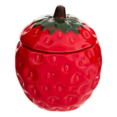 Bougie parfumée pot en céramique forme fruit FRUITY ATMOSPHERA