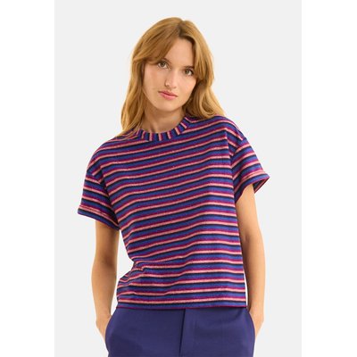 Tee-shirt imprimé floral cœur ICODE