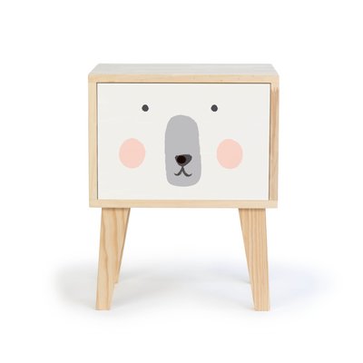 Table de chevet en pin pour enfant  BEAR REALLY NICE THINGS
