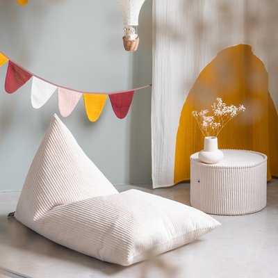 Pouf enfant velours côtelé BIG LOUNGER WIGIWAMA