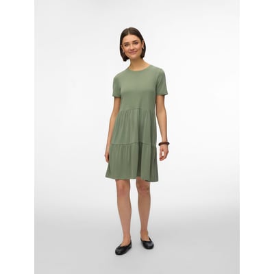 Robe évasée, manches courtes VERO MODA