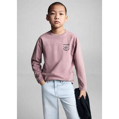 T-shirt coton effet délavé MANGO KIDS