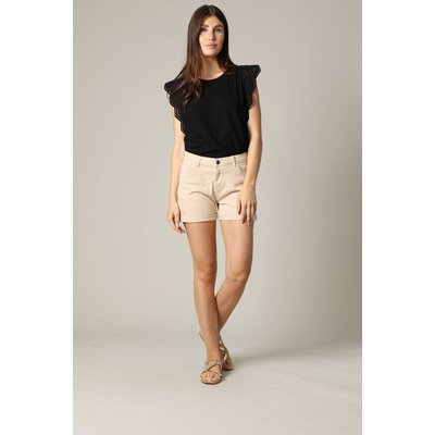 Short slim uni pour femme CERISE DEELUXE