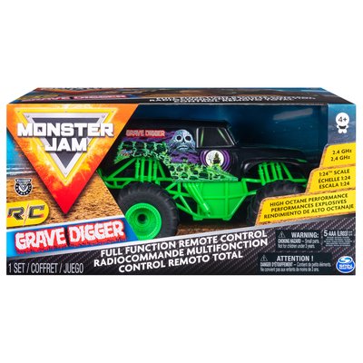 Monster jam rc - grave digger - echelle 1:24 SPIN MASTER