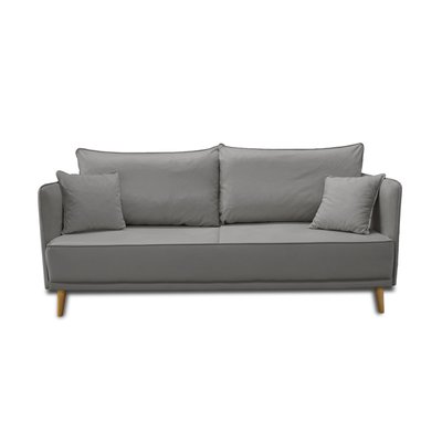 Canapé 3 places en Velours - GRENAT LISA DESIGN