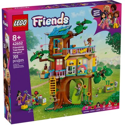 LEGO Friends - La cabane de l'amitié 42652 : Un univers d'aventures créatives LEGO